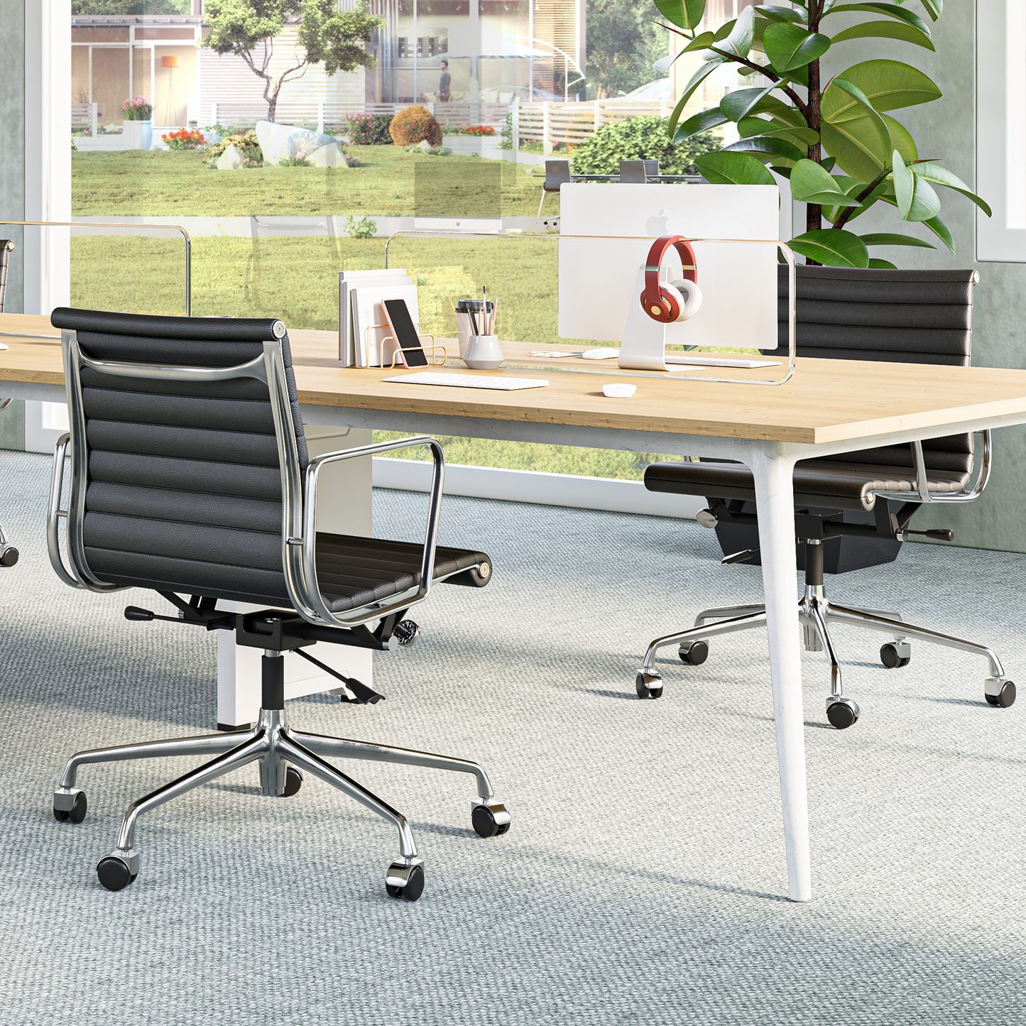 Eames Executive Office Chair Aluminum Group Chair
