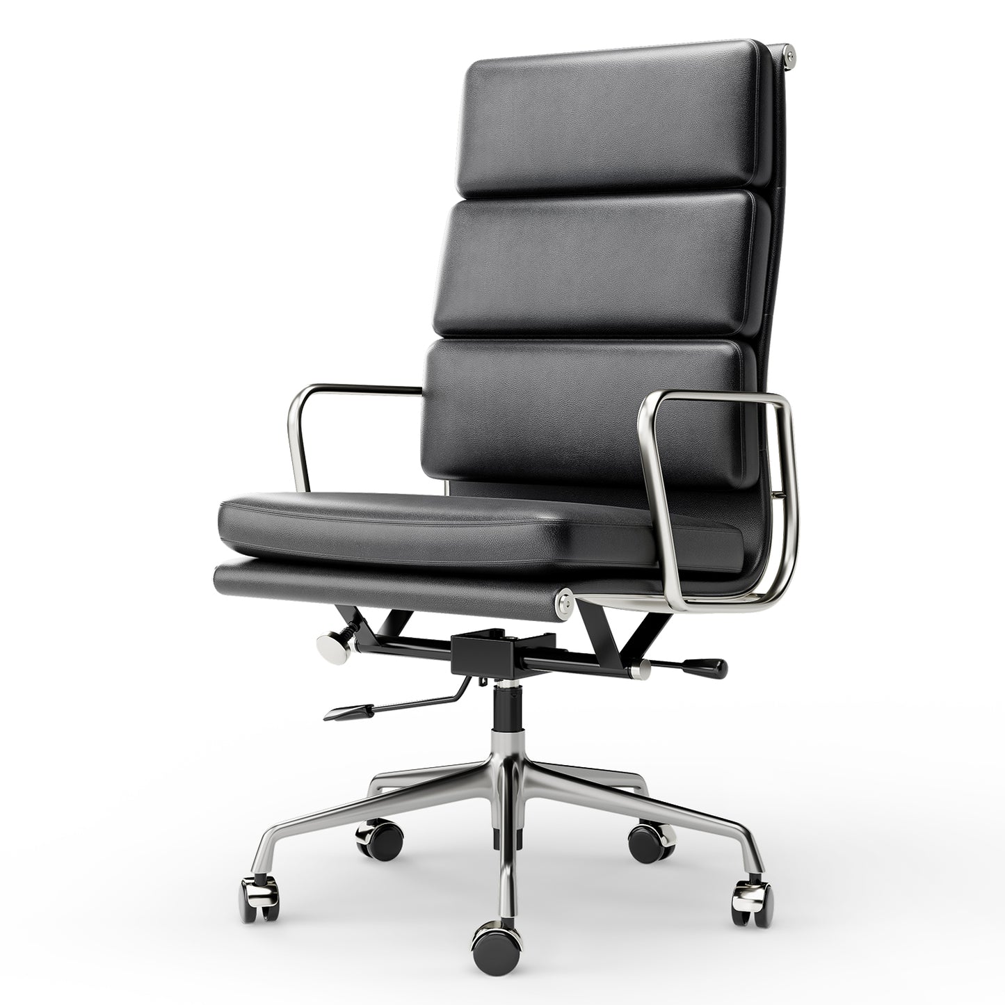 Eames Soft Pad Group Office Chair Genuine Leather Replica