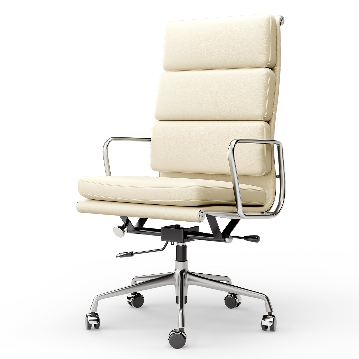 Eames Office Chair Soft Padded Leather