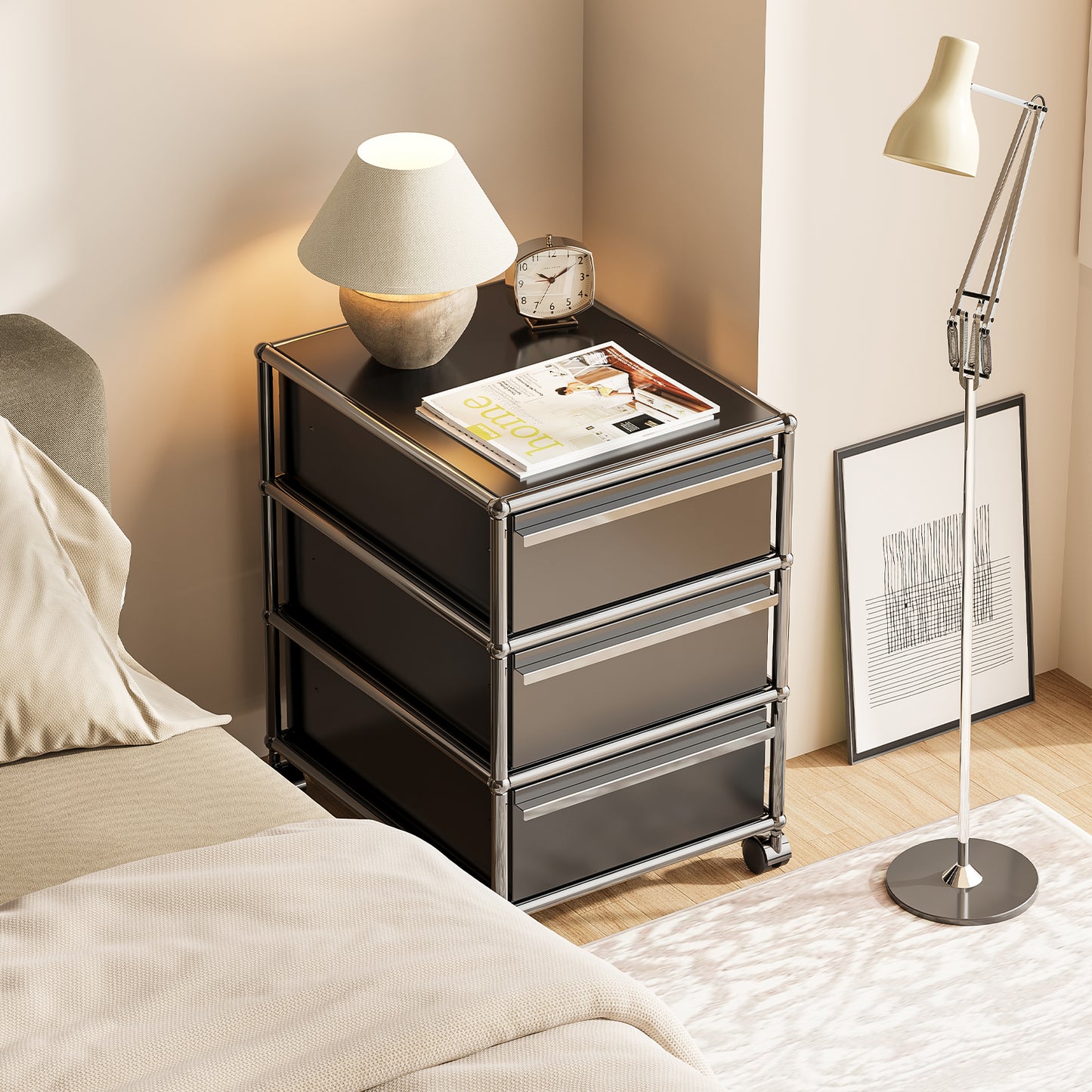 USM Haller Rollcontainer Filing Cabinet Replica