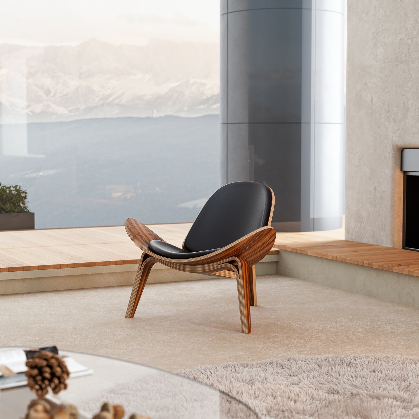 CH07 Shell Chair Replica by Hans J. Wegner