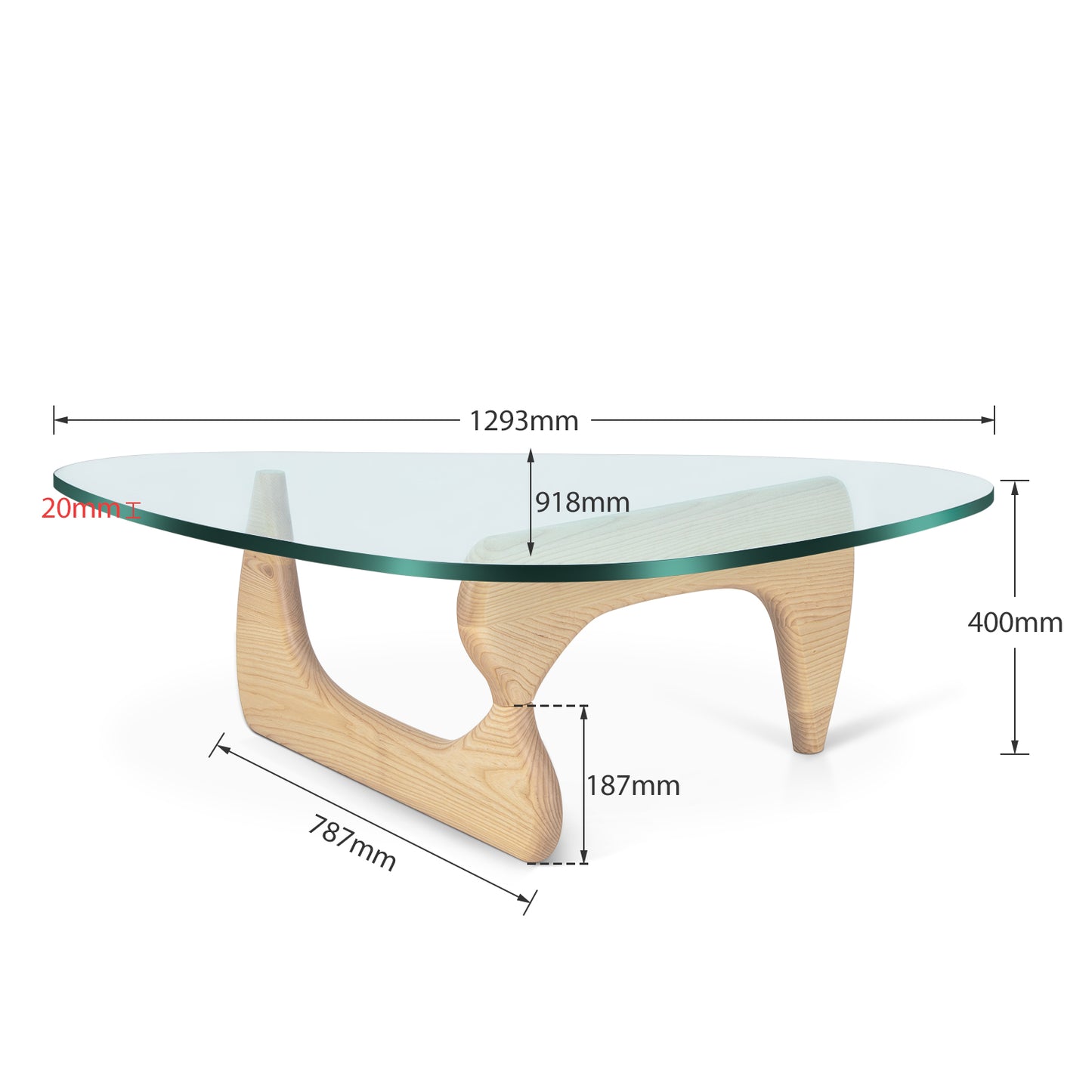 Replica Noguchi Table by Isamu Noguchi
