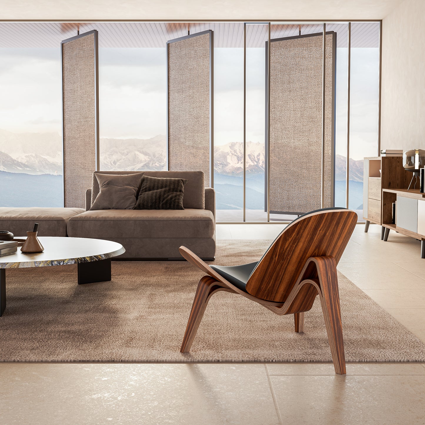 CH07 Shell Chair Replica by Hans J. Wegner