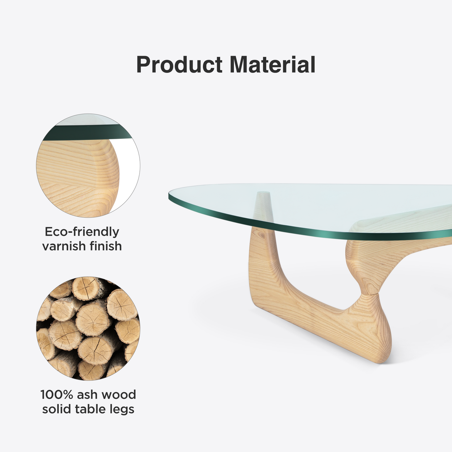 Replica Noguchi Table by Isamu Noguchi