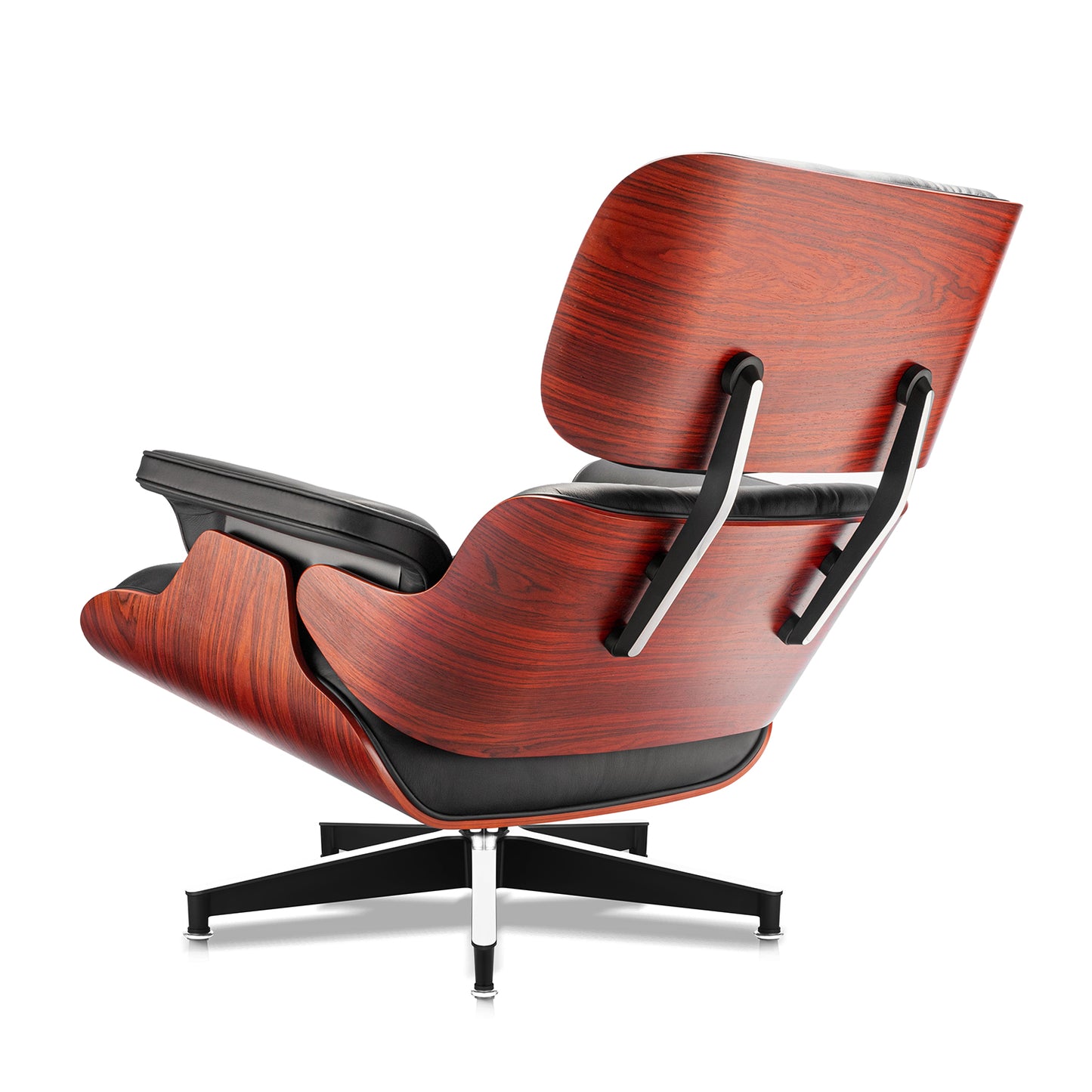 Replica Top Grain Leather Eames Lounge Chair With Ottoman (Premier Tall Version)