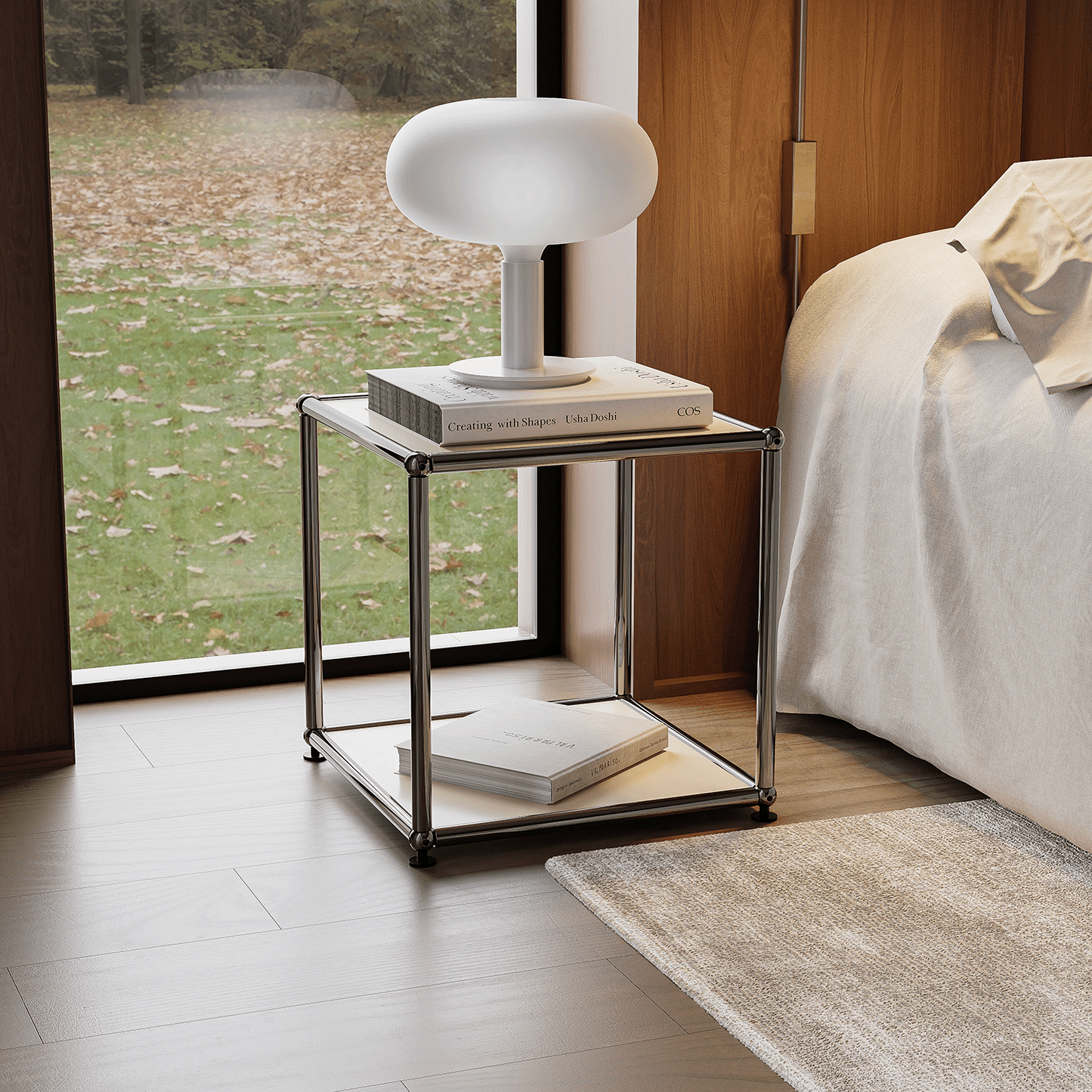 USM Haller Side Table M21 Storage Cabinet Replica