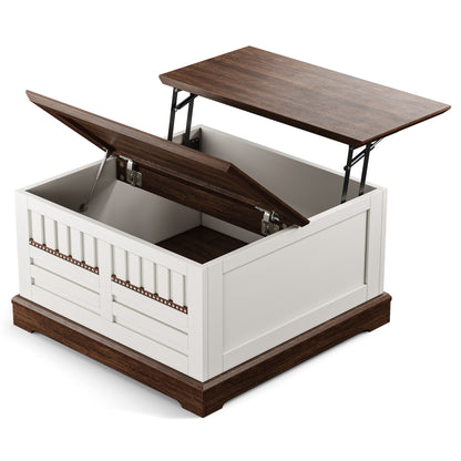 31.5'' Farmhouse Lift Top Coffee Table