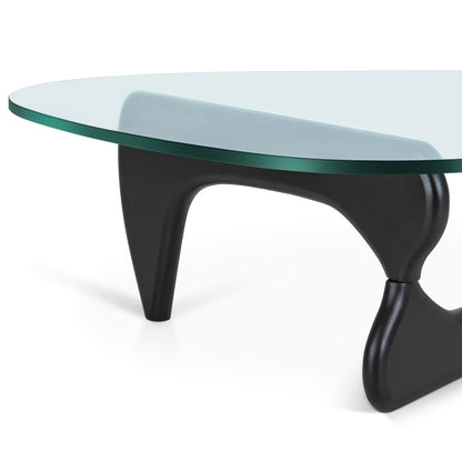 Noguchi Coffee Triangle Glass Table