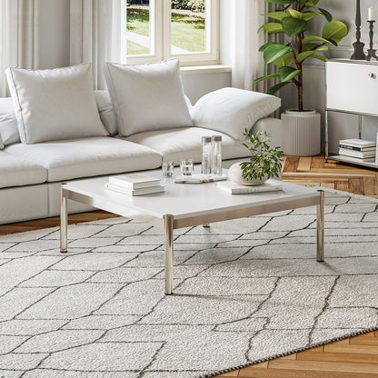 Replica USM Haller Side Coffee Table With Stainless Steel Base