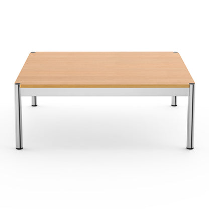 Replica USM Haller Side Coffee Table With Stainless Steel Base
