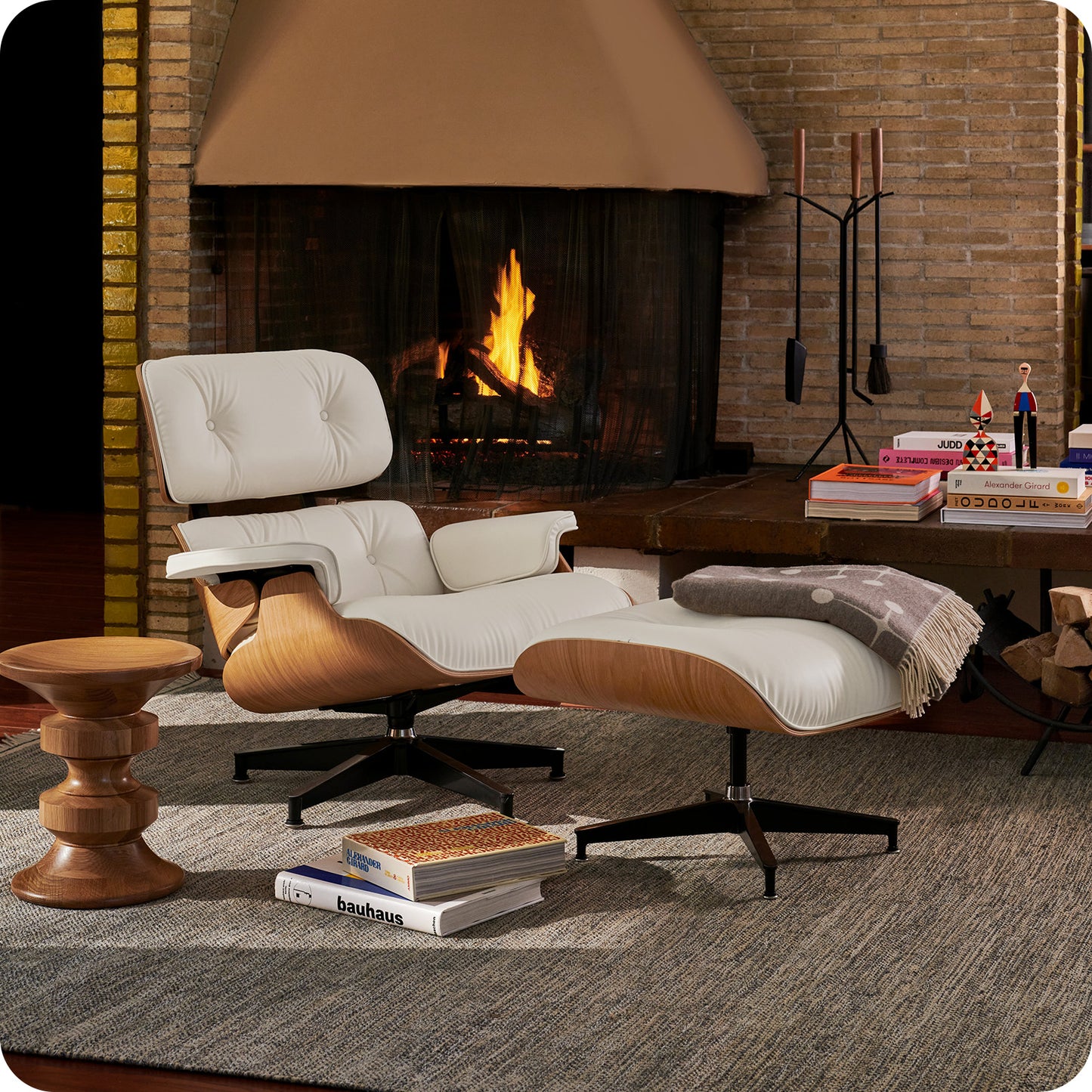 Top Grain Leather Eames Lounge Chair With Ottoman replica (Premier Tall Version) | FHSLIFE
