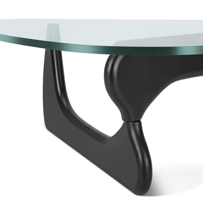 Noguchi Coffee Triangle Glass Table