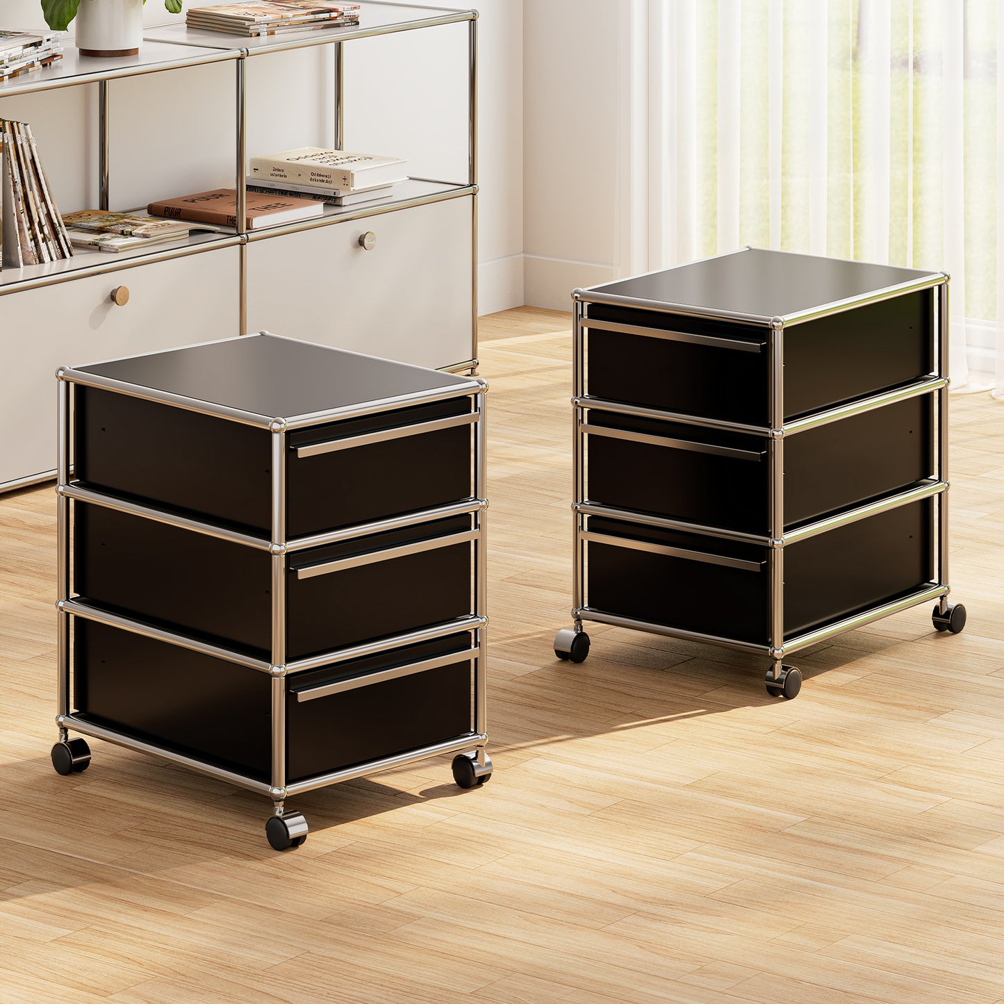USM Haller Rollcontainer Filing Cabinet Replica
