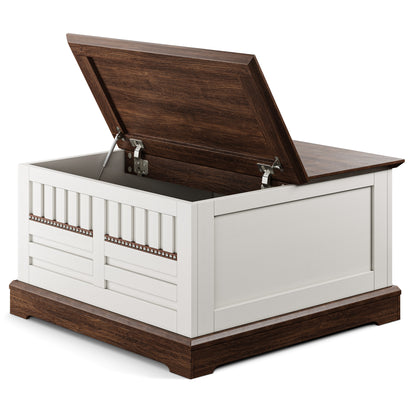 31.5'' Farmhouse Lift Top Coffee Table