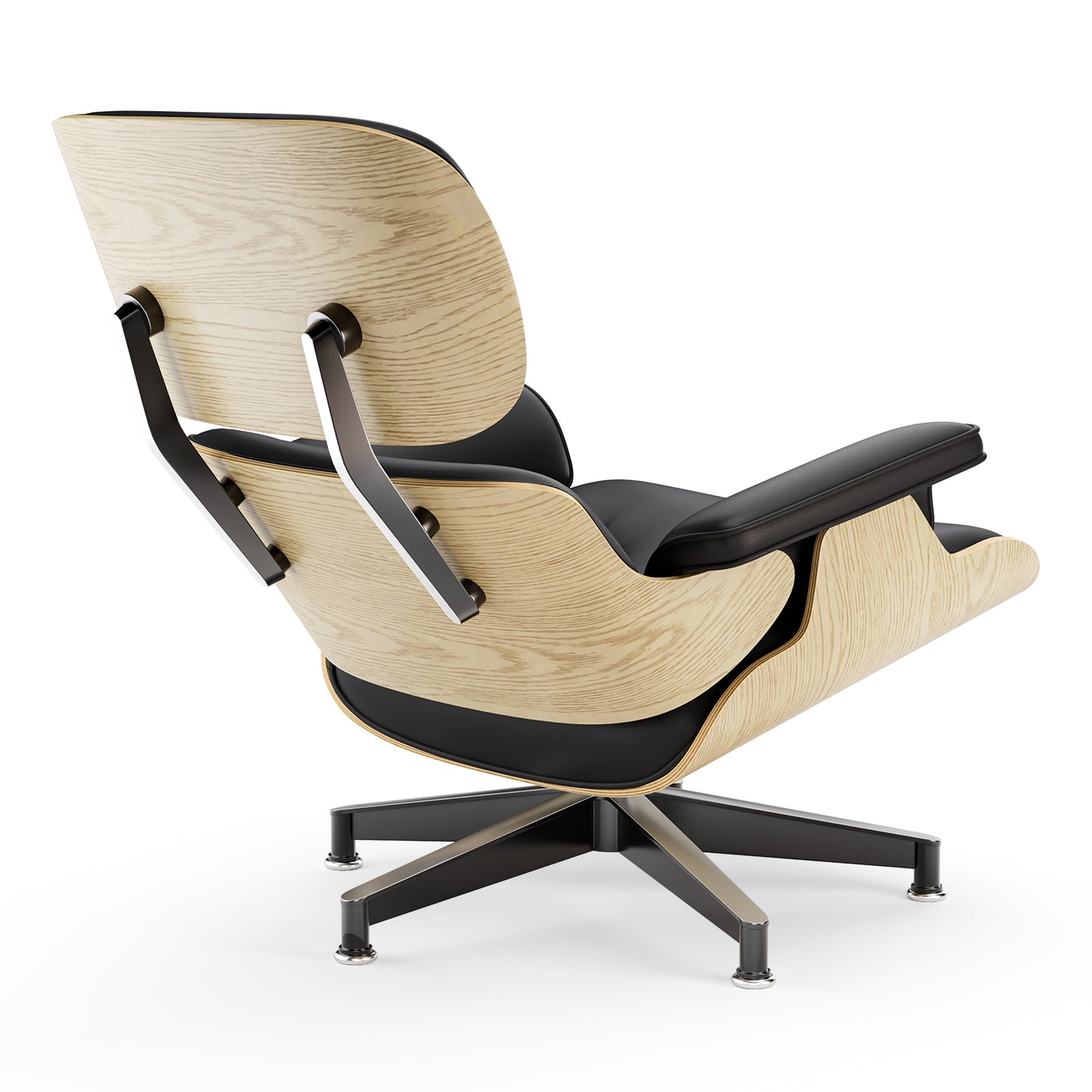Replica Genuine Leather Eames Lounge Chair and Ottoman
