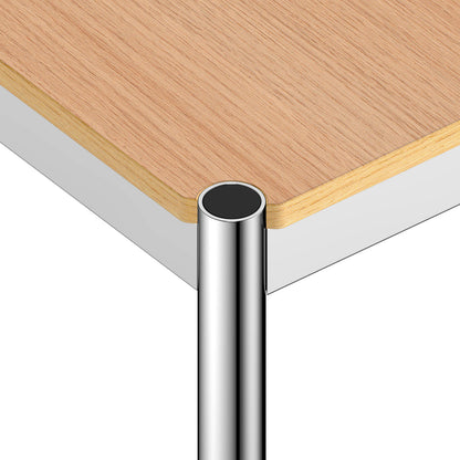 Replica USM Haller Side Coffee Table With Stainless Steel Base