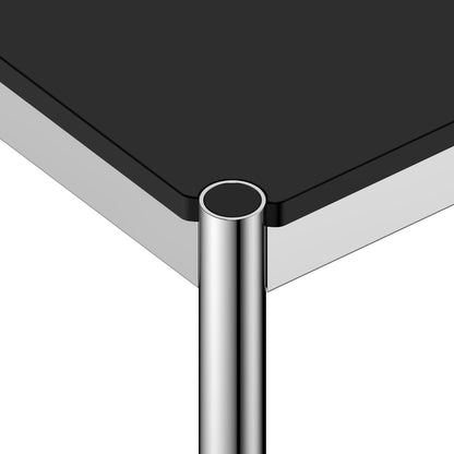 Replica USM Haller Side Coffee Table With Stainless Steel Base