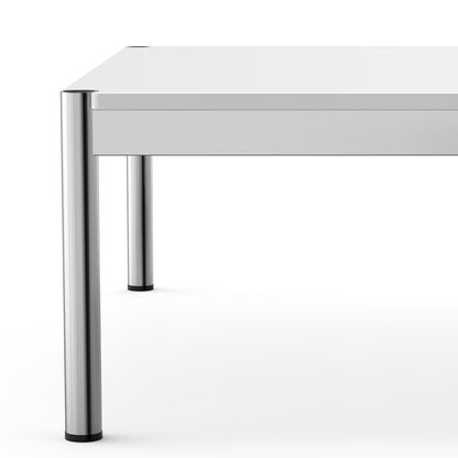 Replica USM Haller Side Coffee Table With Stainless Steel Base