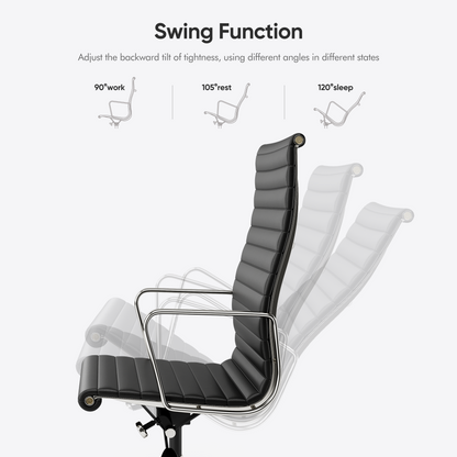 Eames Aluminum Office Executive Group Chair Replica