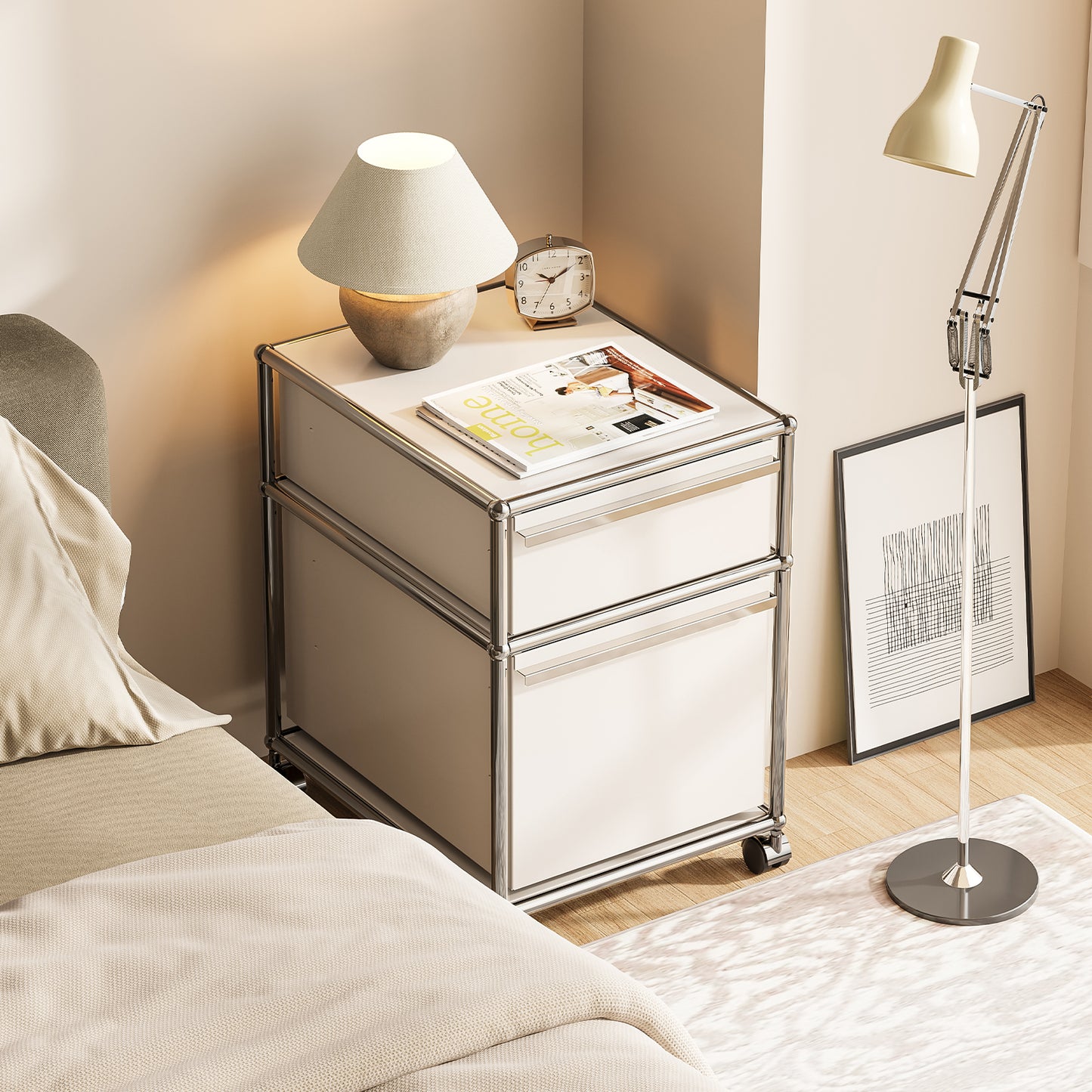 USM Haller Rollcontainer Filing Cabinet Replica