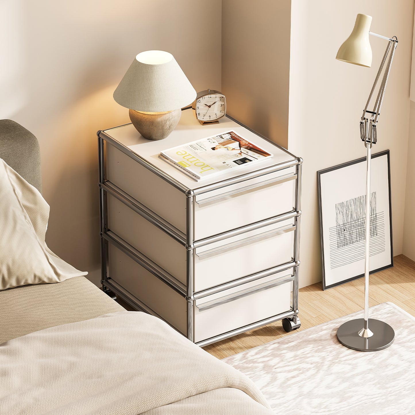 USM Haller Rollcontainer Filing Cabinet Replica