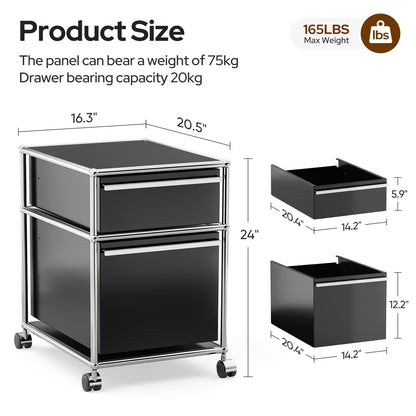 USM Haller Rollcontainer Filing Cabinet Replica