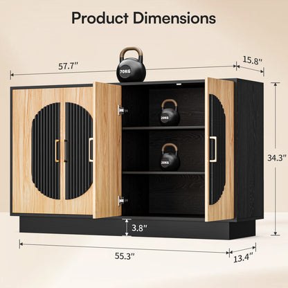 Fluted Buffet Cabinet | FHSLife