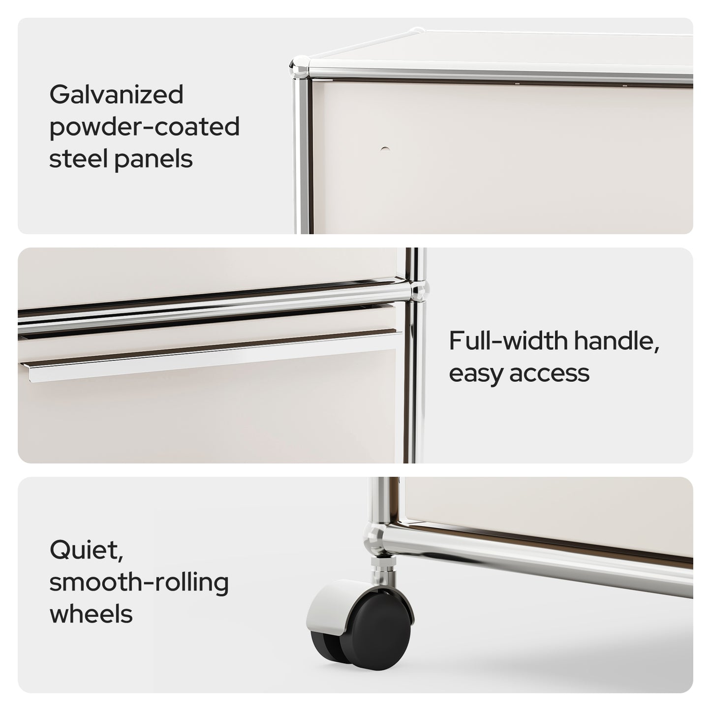 USM Haller Rollcontainer Filing Cabinet Replica
