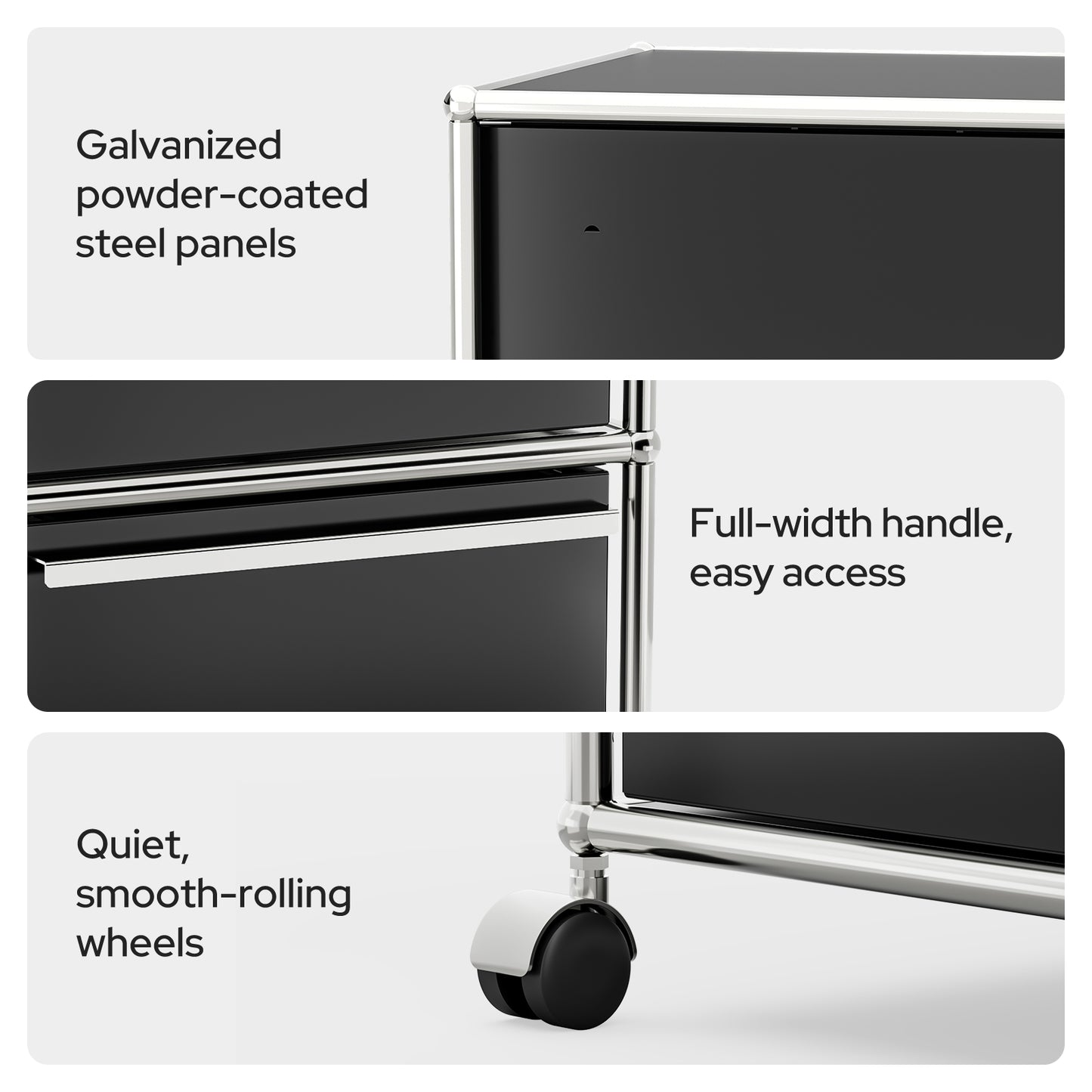 USM Haller Rollcontainer Filing Cabinet Replica