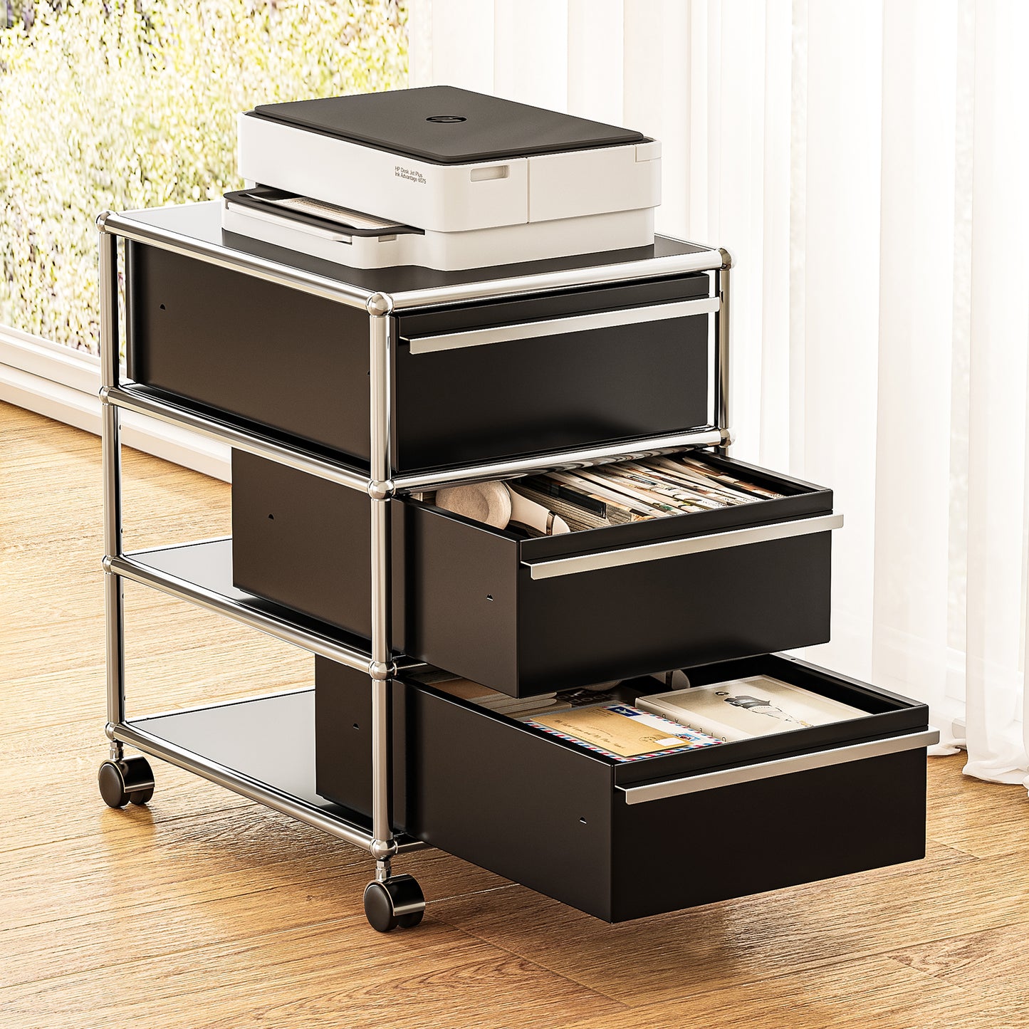 USM Haller Rollcontainer Filing Cabinet Replica