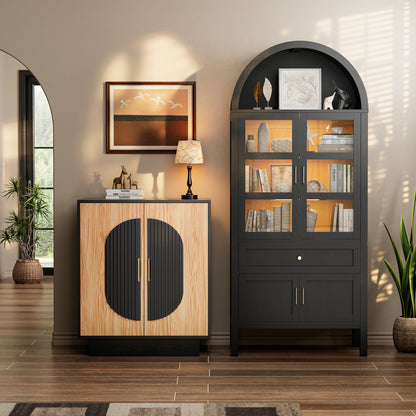 Fluted Buffet Cabinet