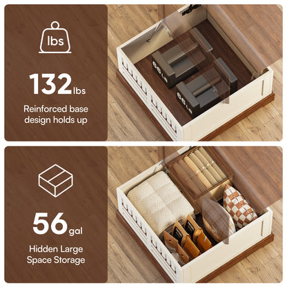 31.5'' Farmhouse Lift Top Coffee Table