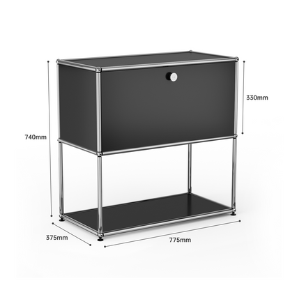 USM Haller P2 Bedside Table Storage Cabinet Replica