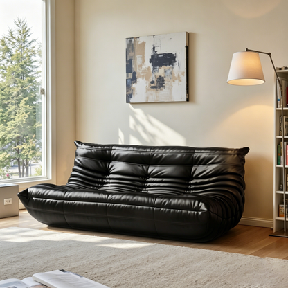 Ligne Roset Togo Sofa Replica – Multi-Seat Microfiber Leather Edition