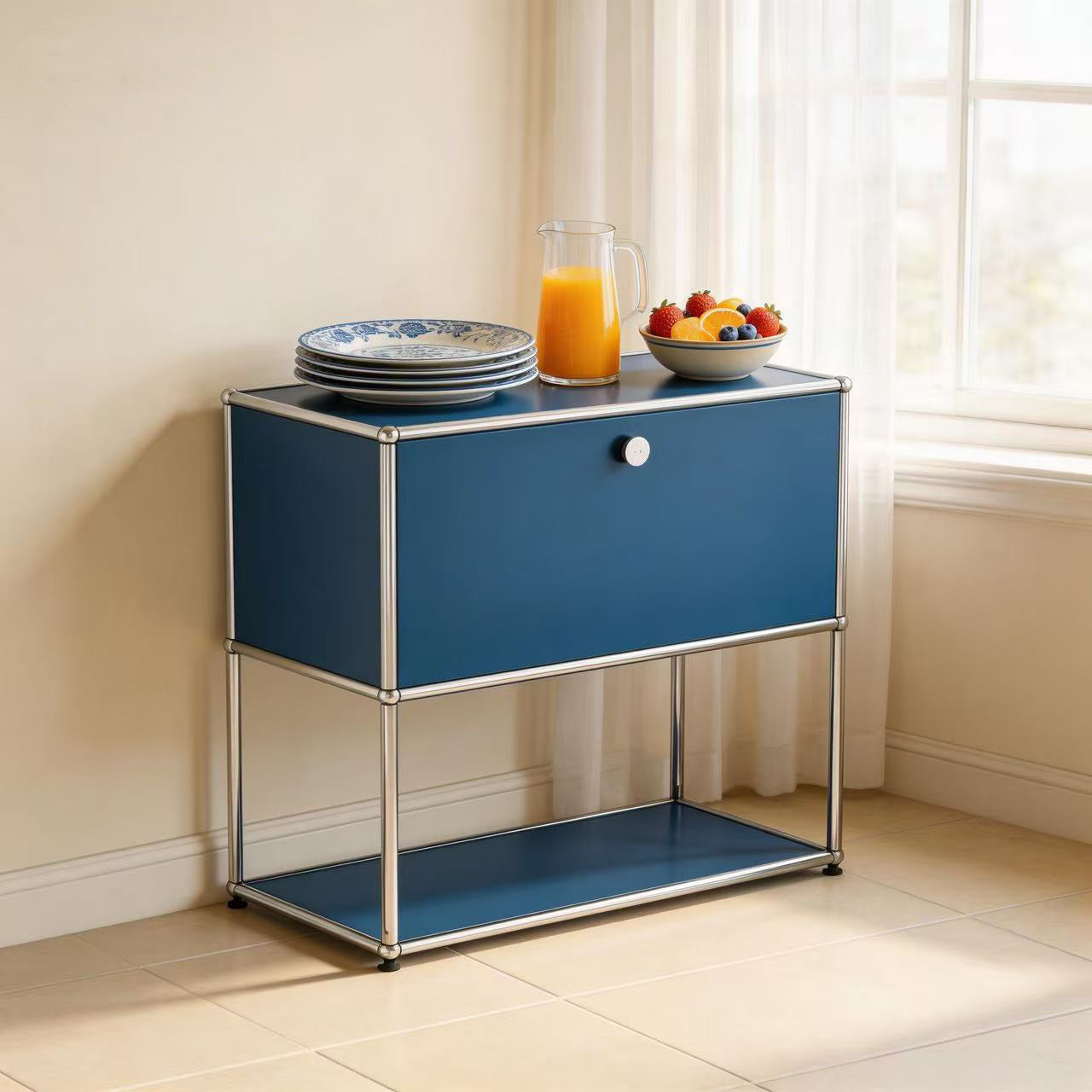 USM Haller P2 Bedside Table Storage Cabinet Replica