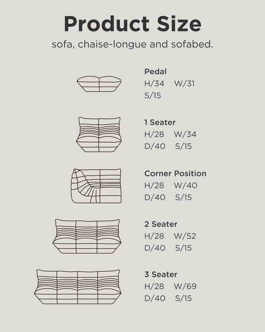 Michel Ducaroy by Togo Sofa