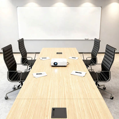 Eames Office Aluminum Group Chair - Top Grain Leather