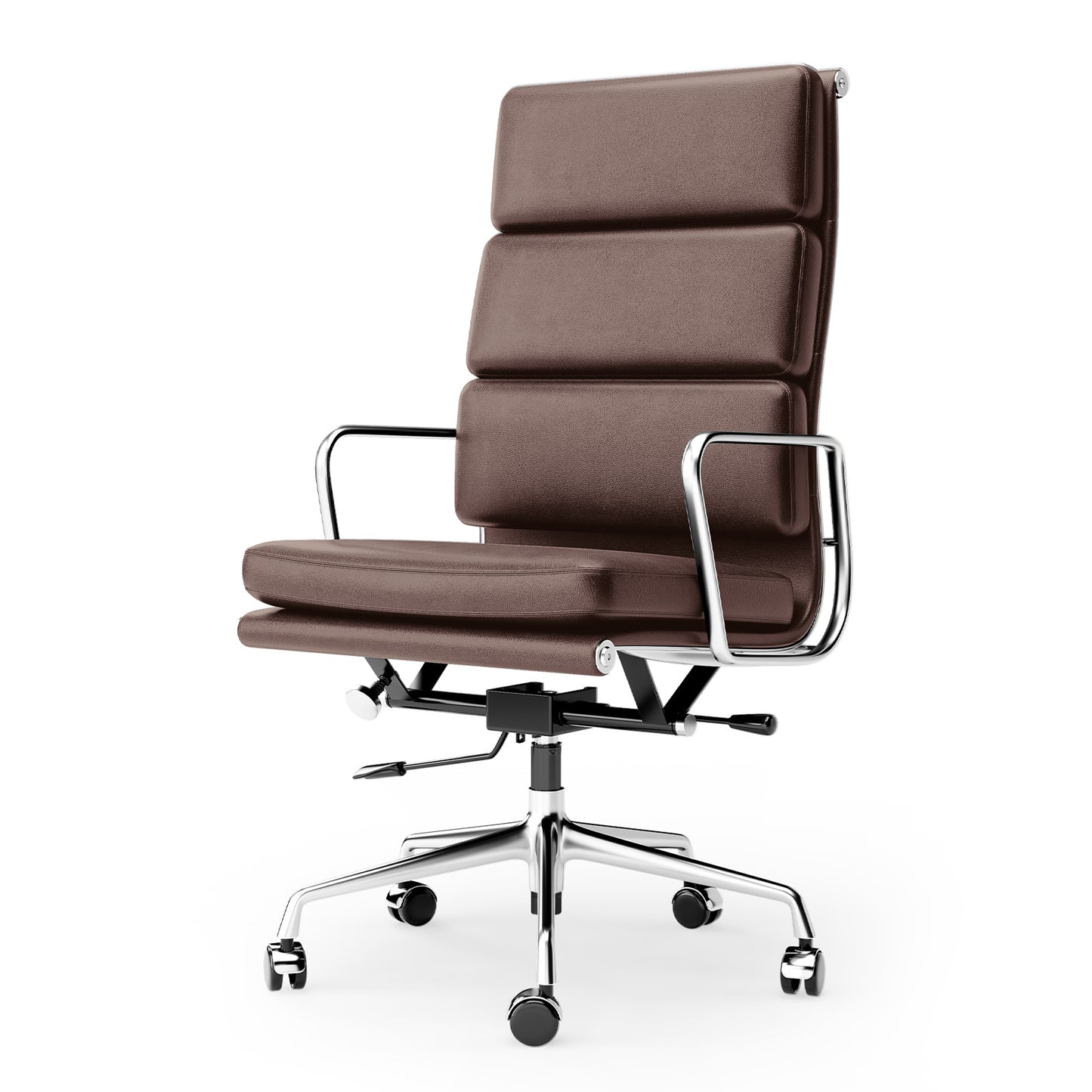 Eames Soft Pad Group Office Chair Replica - Genuine Leather | FHSLIFE
