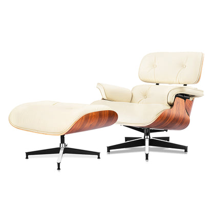 Top Grain Leather Eames Lounge Chair With Ottoman replica (Premier Tall Version) | FHSLIFE
