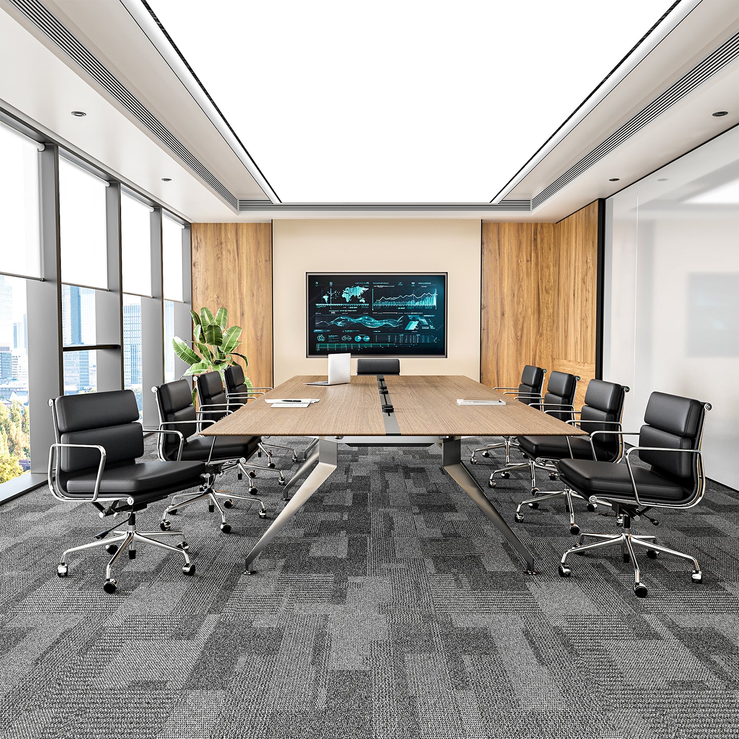 Eames Soft Pad Group Office Chair Replica - Genuine Leather