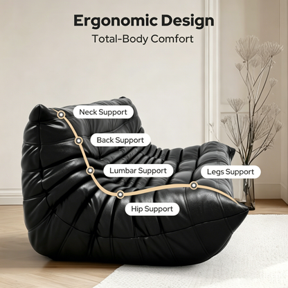 Ligne Roset Togo Sofa Replica – Multi-Seat Microfiber Leather Edition
