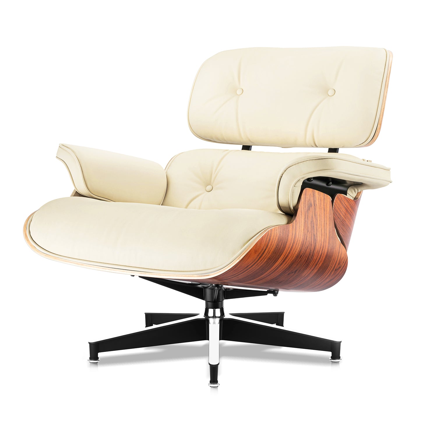Top Grain Leather Eames Lounge Chair With Ottoman replica (Premier Tall Version) | FHSLIFE