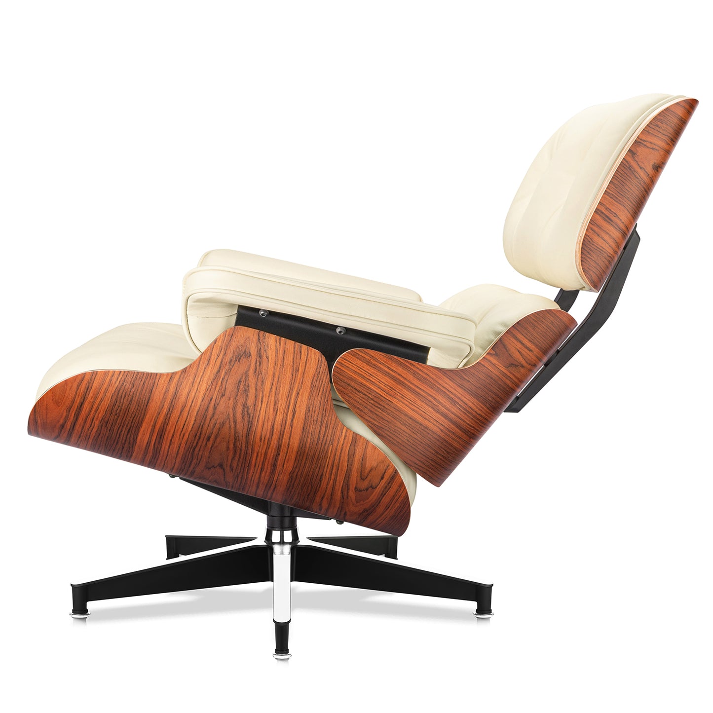 Top Grain Leather Eames Lounge Chair With Ottoman replica (Premier Tall Version) | FHSLIFE