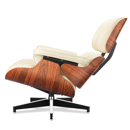 Top Grain Leather Eames Lounge Chair With Ottoman replica (Premier Tall Version) | FHSLIFE