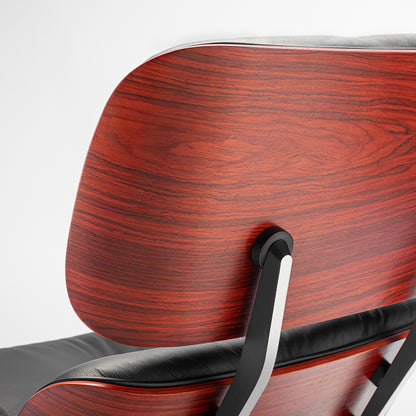 Replica Top Grain Leather Eames Lounge Chair With Ottoman (Premier Tall Version)