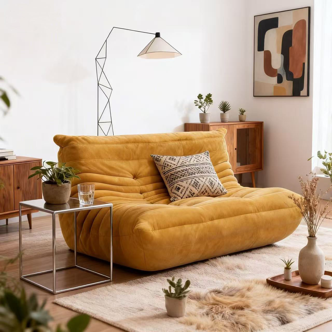 Ligne Roset Togo Sofa Replica – Multi-Seat Microfiber Leather