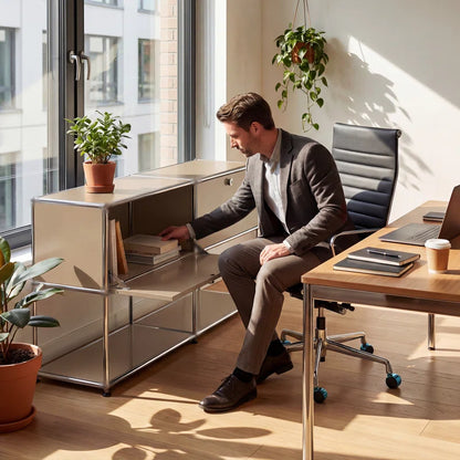 Replica USM Halle Modular Storage Cabinet Credenza F2 | FHSLIFE