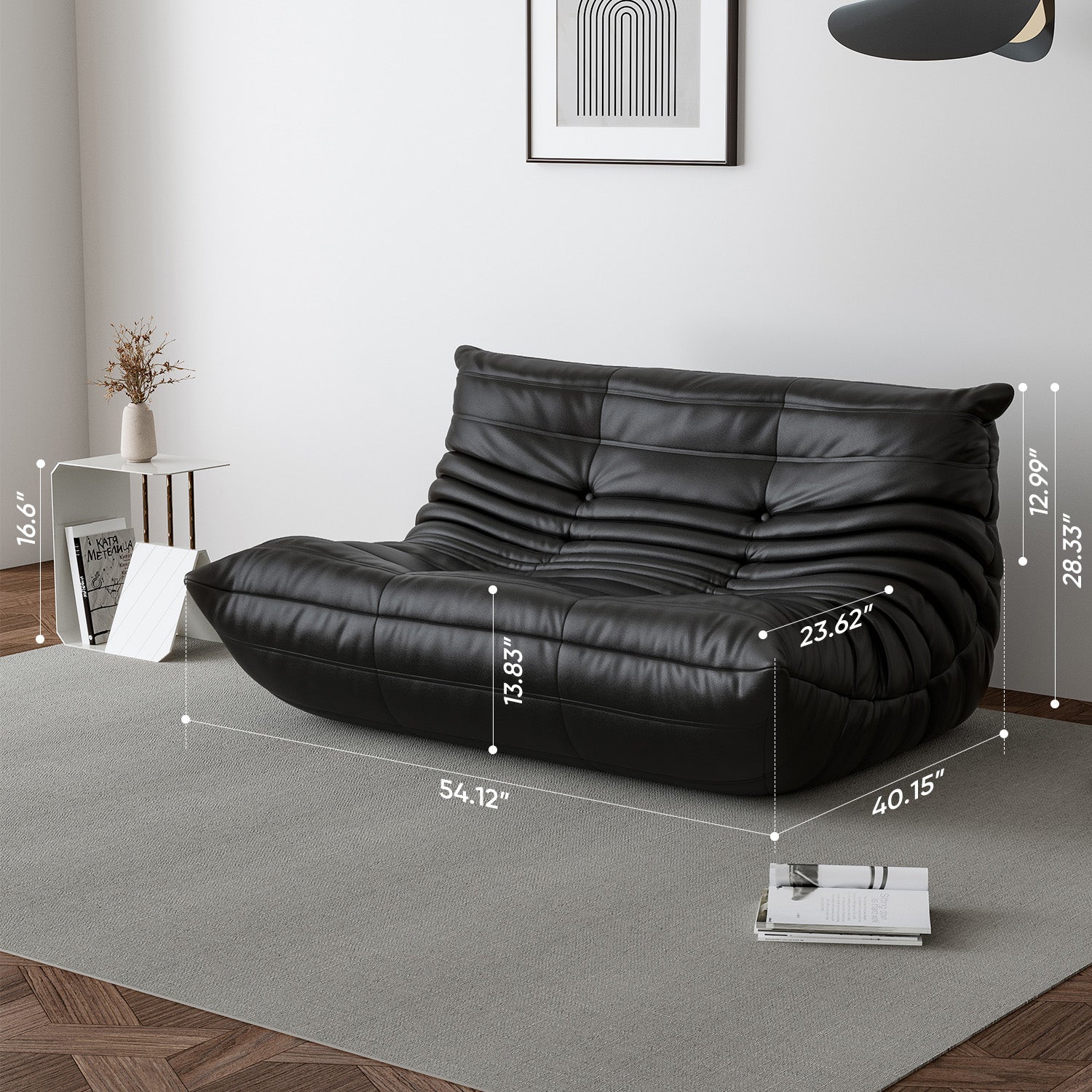 Ligne Roset Togo Sofa Replica – Multi-Seat Microfiber Leather