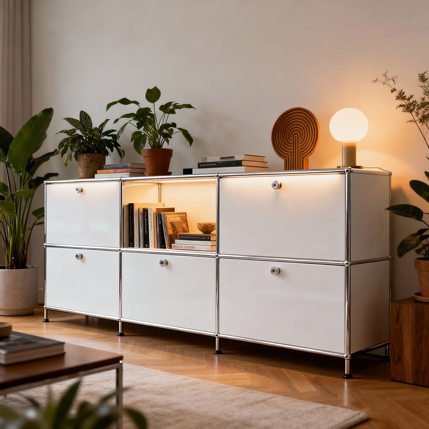 Replica USM Modular Storage Cabinet Haller Credenza F2