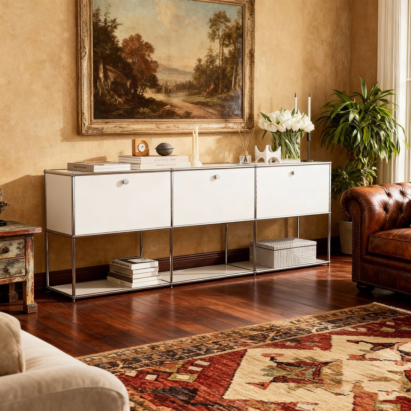 Replica USM Modular Storage Cabinet Haller Credenza F2